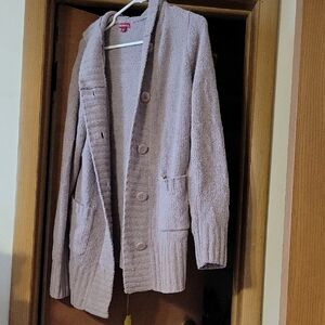 Merona Women's Textured Cardigan Sweater - Light Pink